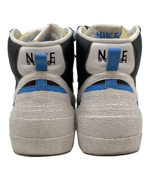 NIKE（ナイキ）NIKE (ナイキ) sacai (サカイ) BLAZER MID ブルー×ホワイト サイズ:26.5の古着・服飾アイテム