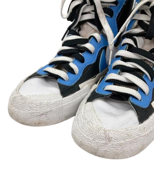 NIKE（ナイキ）NIKE (ナイキ) sacai (サカイ) BLAZER MID ブルー×ホワイト サイズ:26.5の古着・服飾アイテム