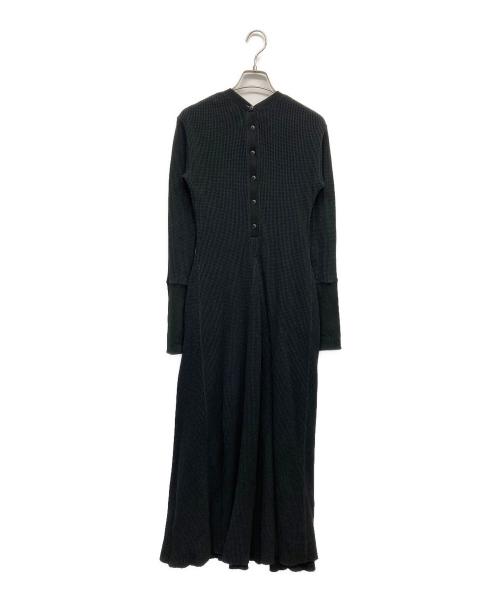 GALLARDA GALANTE（ガリャルダガランテ）GALLARDA GALANTE (ガリャルダガランテ) サーマルフレアワンピース ブラック サイズ:1の古着・服飾アイテム