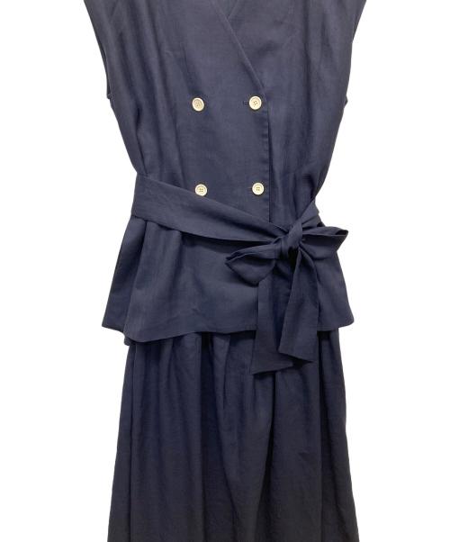 MOGA（モガ）MOGA (モガ) ジレワンピース ネイビー サイズ:3の古着・服飾アイテム