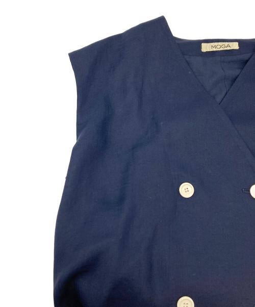 MOGA（モガ）MOGA (モガ) ジレワンピース ネイビー サイズ:3の古着・服飾アイテム