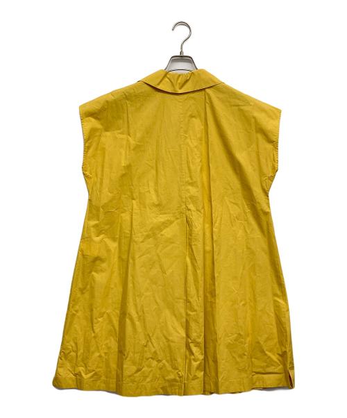 WEEKEND Max Mara（ウィークエンド マックスマーラ）Weekend Max Mara (ウィークエンド マックスマーラ) ノースリーブワンピース イエロー サイズ:36の古着・服飾アイテム