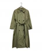 WEEKEND Max Maraウィークエンド マックスマーラ）の古着「ナイロントレンチコート」｜グリーン
