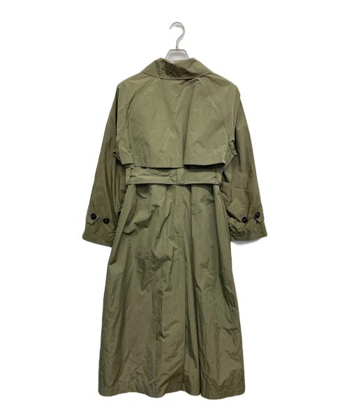 WEEKEND Max Mara（ウィークエンド マックスマーラ）Weekend Max Mara (ウィークエンド マックスマーラ) ナイロントレンチコート グリーン サイズ:38の古着・服飾アイテム