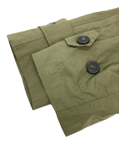 WEEKEND Max Mara（ウィークエンド マックスマーラ）Weekend Max Mara (ウィークエンド マックスマーラ) ナイロントレンチコート グリーン サイズ:38の古着・服飾アイテム