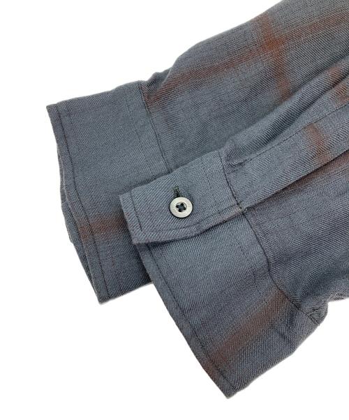 YOKE（ヨーク）YOKE (ヨーク) レーヨンオープンカラーシャツ ネイビー サイズ:2の古着・服飾アイテム