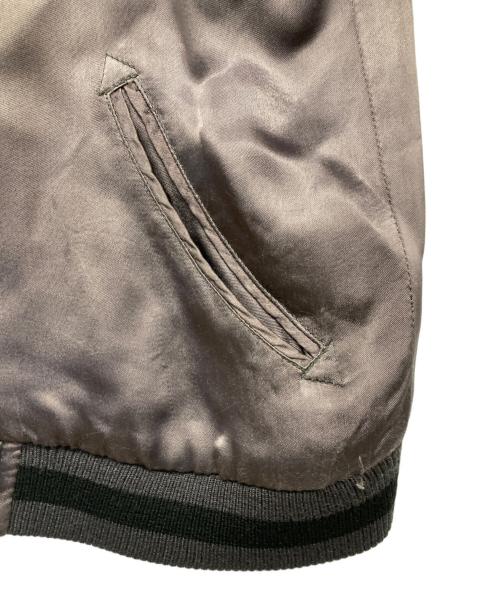 BACK STREET CRAWLER（バックストリートクローラー）BACK STREET CRAWLER (バックストリートクローラー) リバーシブルスカジャン グレー×ピンク サイズ:Ｓの古着・服飾アイテム