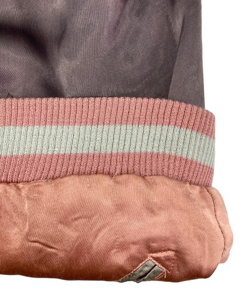 BACK STREET CRAWLER（バックストリートクローラー）BACK STREET CRAWLER (バックストリートクローラー) リバーシブルスカジャン グレー×ピンク サイズ:Ｓの古着・服飾アイテム