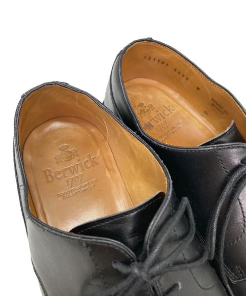 berwick（バーウィック）berwick (バーウィック) Uチップシューズ ブラック サイズ:8の古着・服飾アイテム