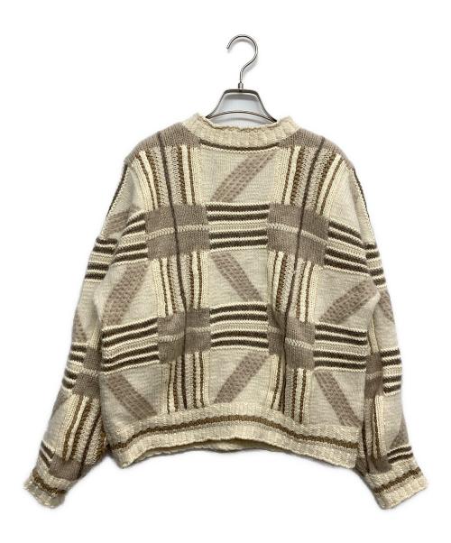 TODAYFUL（トゥデイフル）TODAYFUL (トゥデイフル) Geometric Hand Knit ベージュ サイズ:Fの古着・服飾アイテム