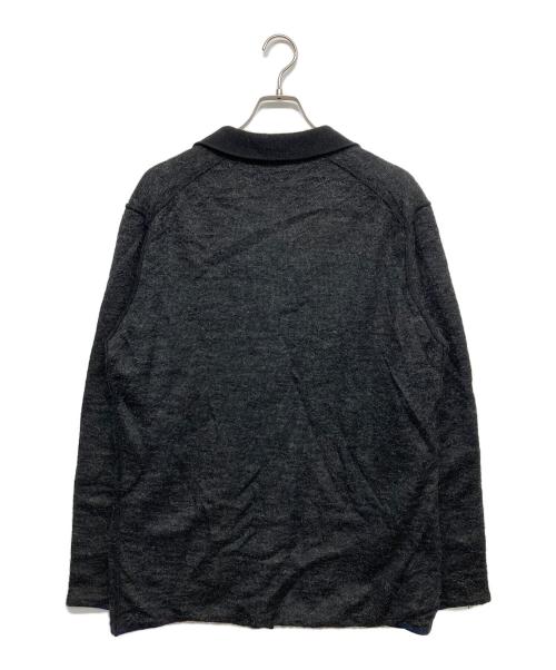 ISSEY MIYAKE（イッセイミヤケ）ISSEY MIYAKE (イッセイミヤケ) モヘア混カーディガン グレー サイズ:2の古着・服飾アイテム