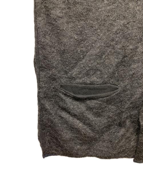 ISSEY MIYAKE（イッセイミヤケ）ISSEY MIYAKE (イッセイミヤケ) モヘア混カーディガン グレー サイズ:2の古着・服飾アイテム