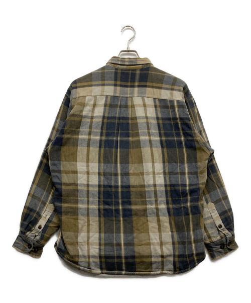 J.CREW（ジェイクルー）J.CREW (ジェイクルー) チェックシャツジャケット ネイビー サイズ:Mの古着・服飾アイテム