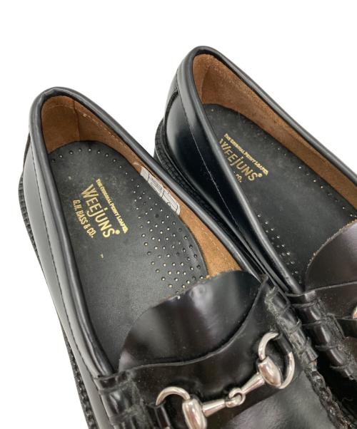 G.H.BASS（ジーエイチバス）G.H.BASS (ジーエイチバス) ホースビットローファー ブラック サイズ:US7の古着・服飾アイテム