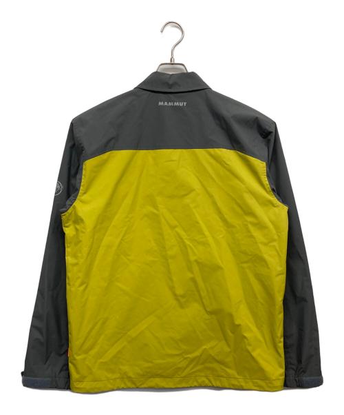 MAMMUT（マムート）MAMMUT (マムート) ユーティリティ コーチ ジャケット グレー×イエロー サイズ:Lの古着・服飾アイテム