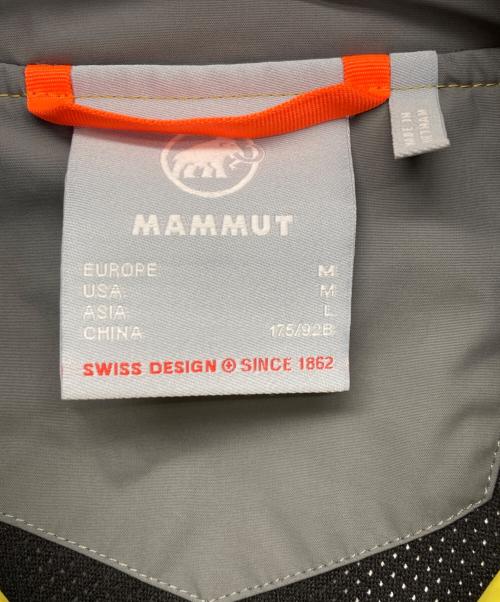 MAMMUT（マムート）MAMMUT (マムート) ユーティリティ コーチ ジャケット グレー×イエロー サイズ:Lの古着・服飾アイテム