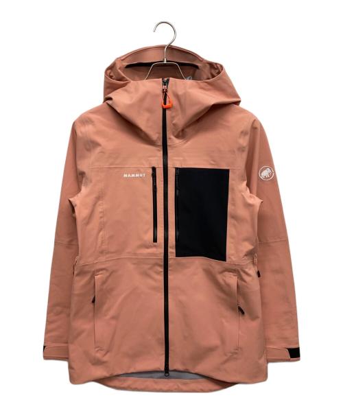MAMMUT（マムート）MAMMUT (マムート) ストーニー ハードシェル フーデッド ジャケット ピンク サイズ:Mの古着・服飾アイテム