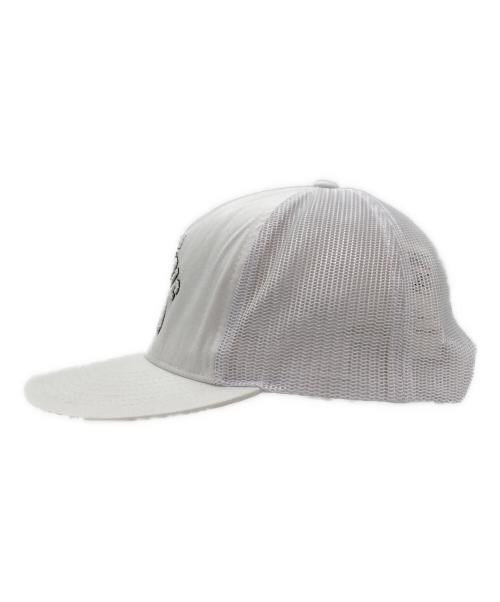 Hysteric Glamour（ヒステリックグラマー）Hysteric Glamour (ヒステリックグラマー) WIND AND SEA (ウィンダンシー) コラボメッシュキャップ ホワイトの古着・服飾アイテム