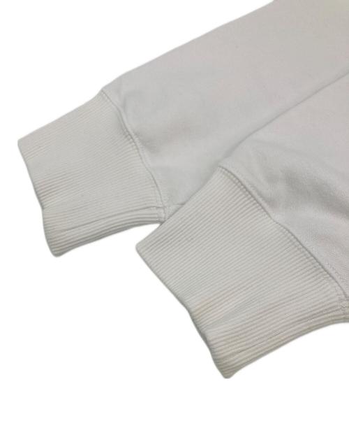 HELLY HANSEN（ヘリーハンセン）HELLY HANSEN (ヘリーハンセン) ロゴフルジップスウェットフーディ ホワイト サイズ:Lの古着・服飾アイテム