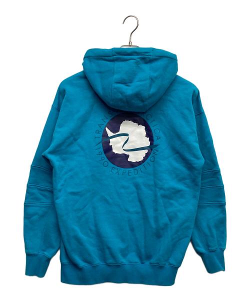 THE NORTH FACE（ザ ノース フェイス）THE NORTH FACE (ザ ノース フェイス) トランスアンタークティカフーディ ブルー サイズ:Mの古着・服飾アイテム