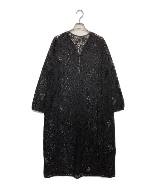 COLLAGE GALLARDAGALANTE（コラージュ ガリャルダガランテ）COLLAGE GALLARDAGALANTE (コラージュ ガリャルダガランテ) レースガウンワンピース ブラック サイズ:Fの古着・服飾アイテム