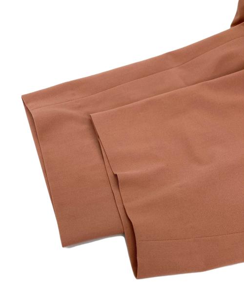 CULLNI（クルニ）CULLNI (クルニ) ベルト２タックパンツ ピンク サイズ:2の古着・服飾アイテム