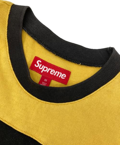 SUPREME（シュプリーム）Supreme (シュプリーム) BUMBLEBEE FOOTBALL TOP ブラック×イエロー サイズ:Mの古着・服飾アイテム