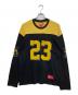 Supreme（シュプリーム）の古着「BUMBLEBEE FOOTBALL TOP」｜ブラック×イエロー