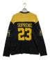 Supreme (シュプリーム) BUMBLEBEE FOOTBALL TOP ブラック×イエロー サイズ:M：13000円