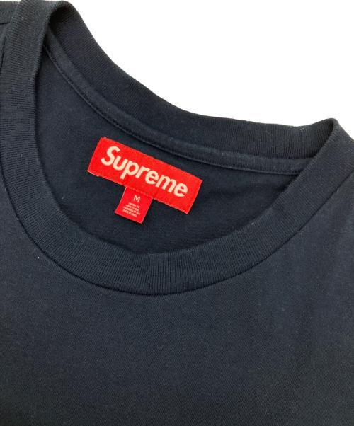 SUPREME（シュプリーム）SUPREME (シュプリーム) スモールボックスロゴカットソー ネイビー サイズ:Mの古着・服飾アイテム