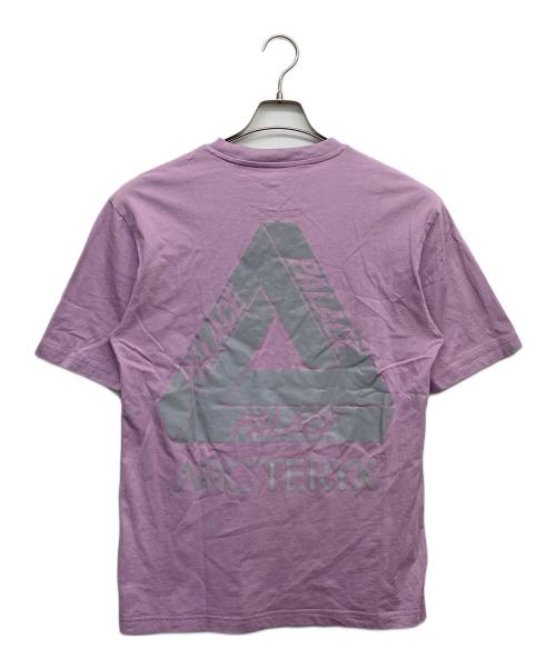PALACE（パレス）PALACE (パレス) ARC'TERYX (アークテリクス) プリントTシャツ ピンク サイズ:Ｍの古着・服飾アイテム