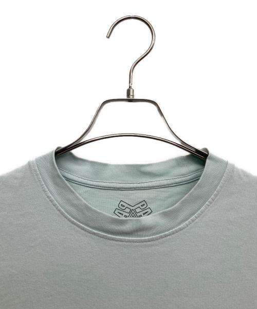 PALACE（パレス）PALACE (パレス) PORTER (ポーター) プリントTシャツ ブルー サイズ:Mの古着・服飾アイテム