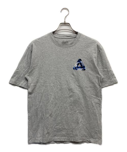 PALACE（パレス）PALACE (パレス) JUNGLE CAMO TRI-FERG T-SHIRT グレー サイズ:Mの古着・服飾アイテム