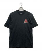 PALACEパレス）の古着「JUNGLE CAMO TRI-FERG T-SHIRT」｜ブラック