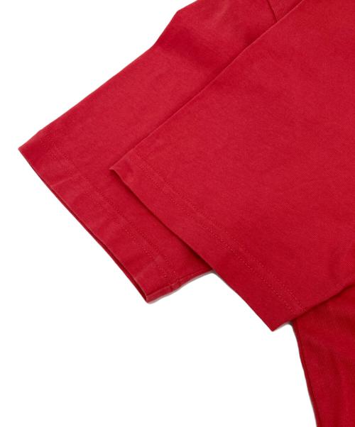 PALACE（パレス）PALACE (パレス) PALACE SPITFIRE P-HEAD T-SHIRT レッド サイズ:Mの古着・服飾アイテム