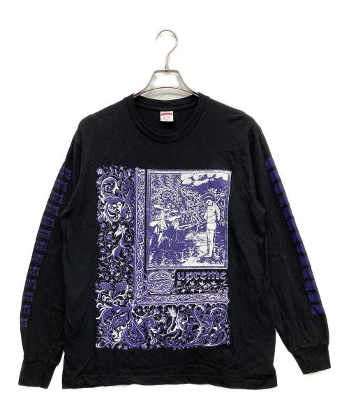 SUPREME（シュプリーム）SUPREME (シュプリーム) Saint Sebastian L/S Tee ブラック サイズ:Mの古着・服飾アイテム