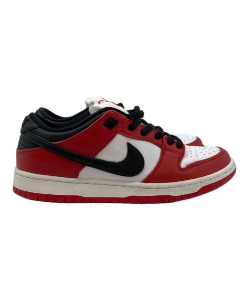 NIKE（ナイキ）NIKE (ナイキ) SB Dunk Low Pro ホワイト×レッド サイズ:27の古着・服飾アイテム