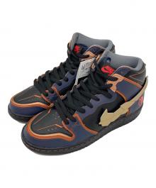 NIKE SB（ナイキエスビー）の古着「SB Dunk High PRO QS」｜ネイビー×ブラック