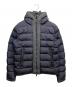 MONCLER（モンクレール）の古着「カヌートニット切替ダウンジャケット」｜ネイビー