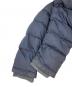 中古・古着 MONCLER (モンクレール) カヌートニット切替ダウンジャケット ネイビー サイズ:3：27000円