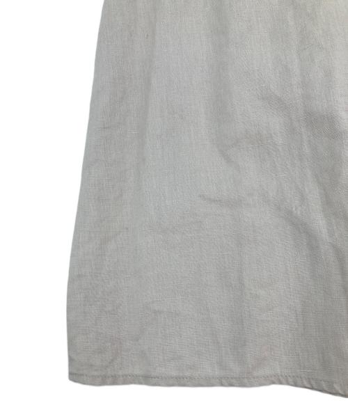 TSUHARU by samansa Mos2（ツハル バイ サマンサモスモス）TSUHARU by Samansa Mos2 (ツハル バイ サマンサモスモス) リネンワンピース ベージュ サイズ:FREEの古着・服飾アイテム