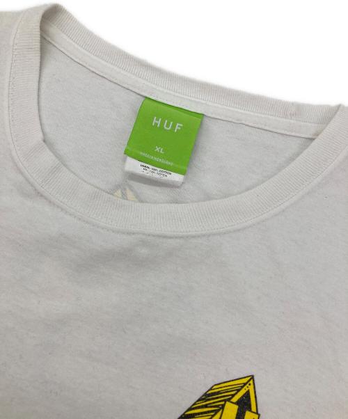 HUF（ハフ）HUF (ハフ) Tシャツ ホワイト サイズ:XLの古着・服飾アイテム