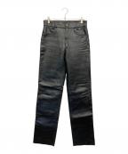 FREAK'S STOREフリークスストア）の古着「レザーパンツ」｜ブラック