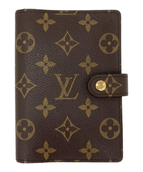 LOUIS VUITTON（ルイ ヴィトン）LOUIS VUITTON (ルイ ヴィトン) 手帳カバー ブラウンの古着・服飾アイテム