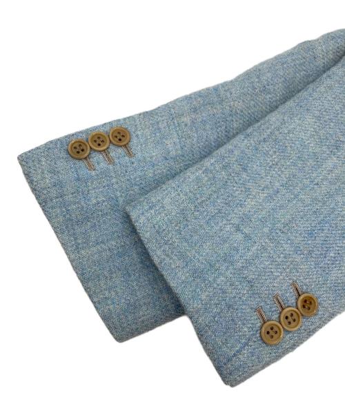 La Vera Sartoria Napoletana（ラ ヴェラ サルトリア ナポレターナ）La Vera Sartoria Napoletana (ラ ヴェラ サルトリア ナポレターナ) ウールチェスターコート ブルー サイズ:46の古着・服飾アイテム