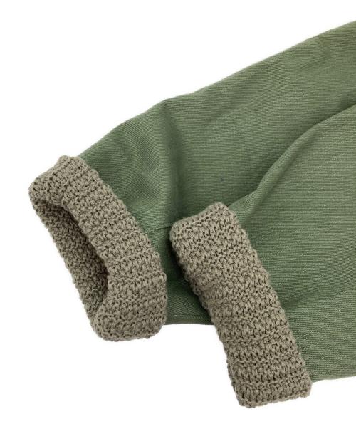 PLATEAU STUDIO（プラテウスタジオ）PLATEAU STUDIO (プラテウスタジオ) レイヤードボンバージャケット オリーブ サイズ:1の古着・服飾アイテム