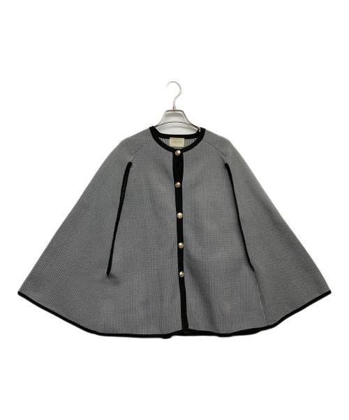 UNITED ARROWS TOKYO（ユナイテッドアローズトウキョウ）UNITED ARROWS TOKYO (ユナイテッドアローズトウキョウ) ケープカーディガン ブラック サイズ:FREEの古着・服飾アイテム