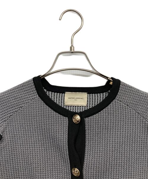 UNITED ARROWS TOKYO（ユナイテッドアローズトウキョウ）UNITED ARROWS TOKYO (ユナイテッドアローズトウキョウ) ケープカーディガン ブラック サイズ:FREEの古着・服飾アイテム