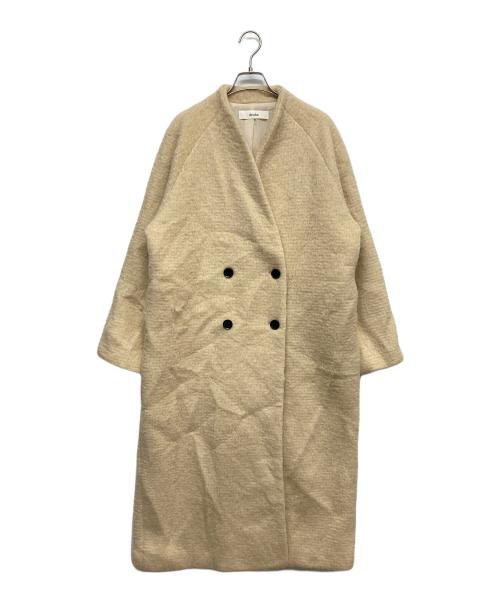 anuke（アンヌーク）anuke (アンヌーク) シャギーコート ベージュ サイズ:36の古着・服飾アイテム