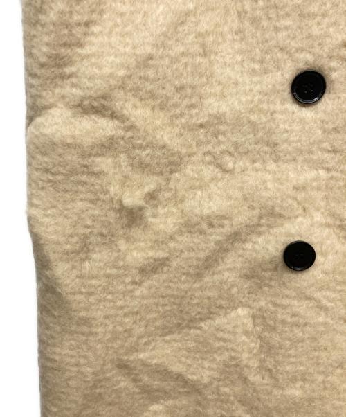 anuke（アンヌーク）anuke (アンヌーク) シャギーコート ベージュ サイズ:36の古着・服飾アイテム